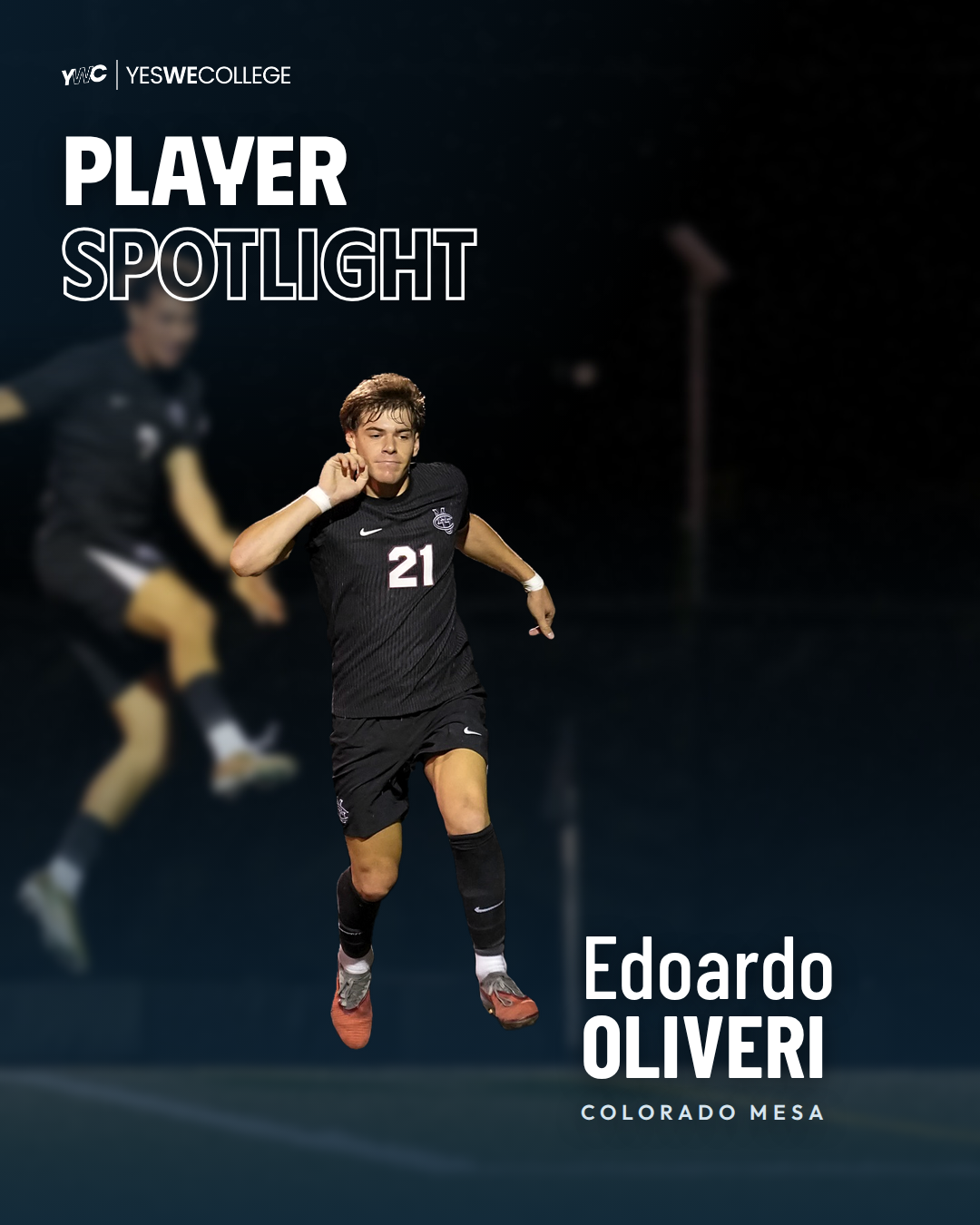 Player Spotlight Yeswecollege: Edoardo Oliveri, Colorado Mesa