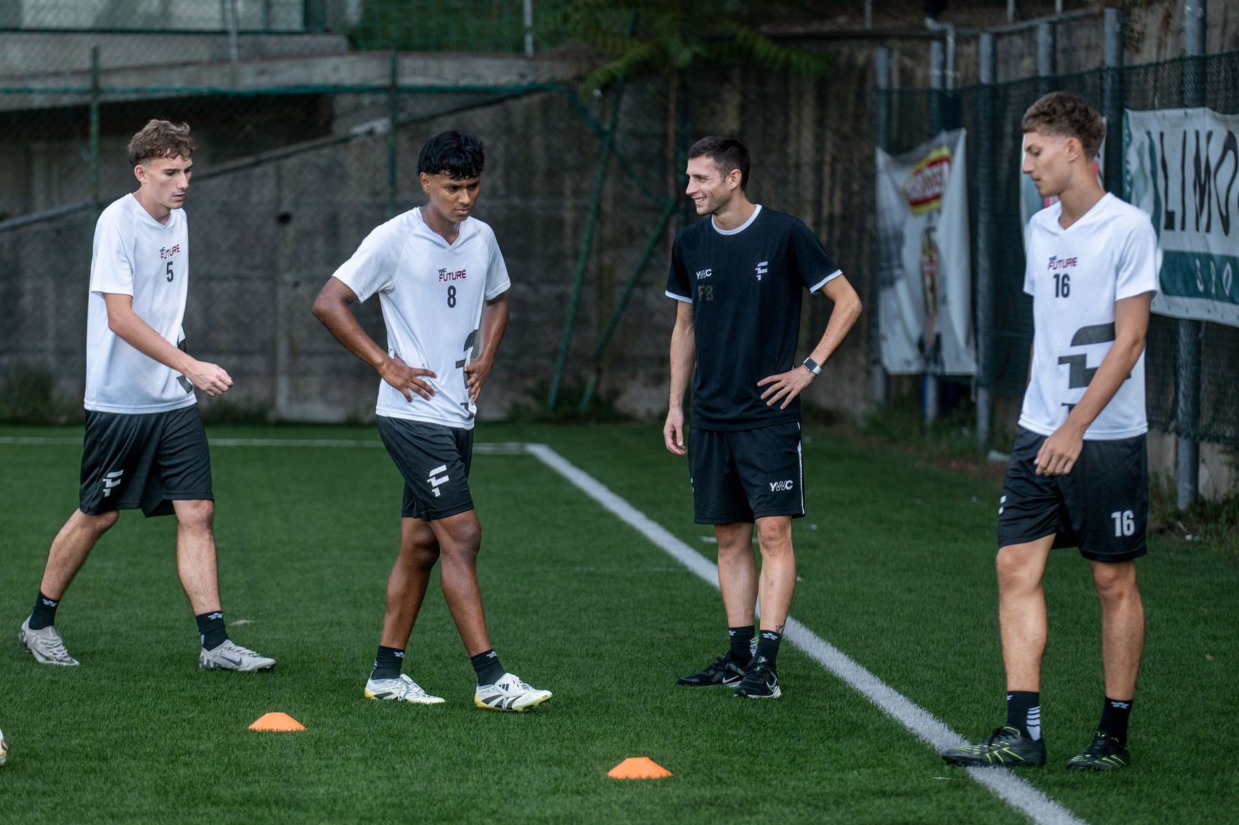 Il gruppo YWC Future in allenamento a Genova