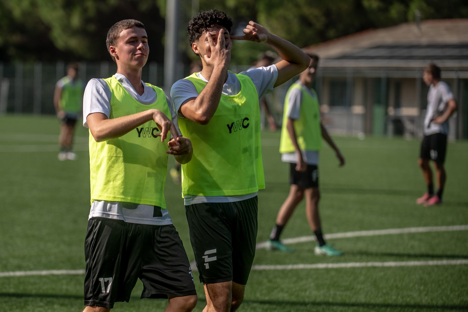 Allenamento di pre-season a Genova