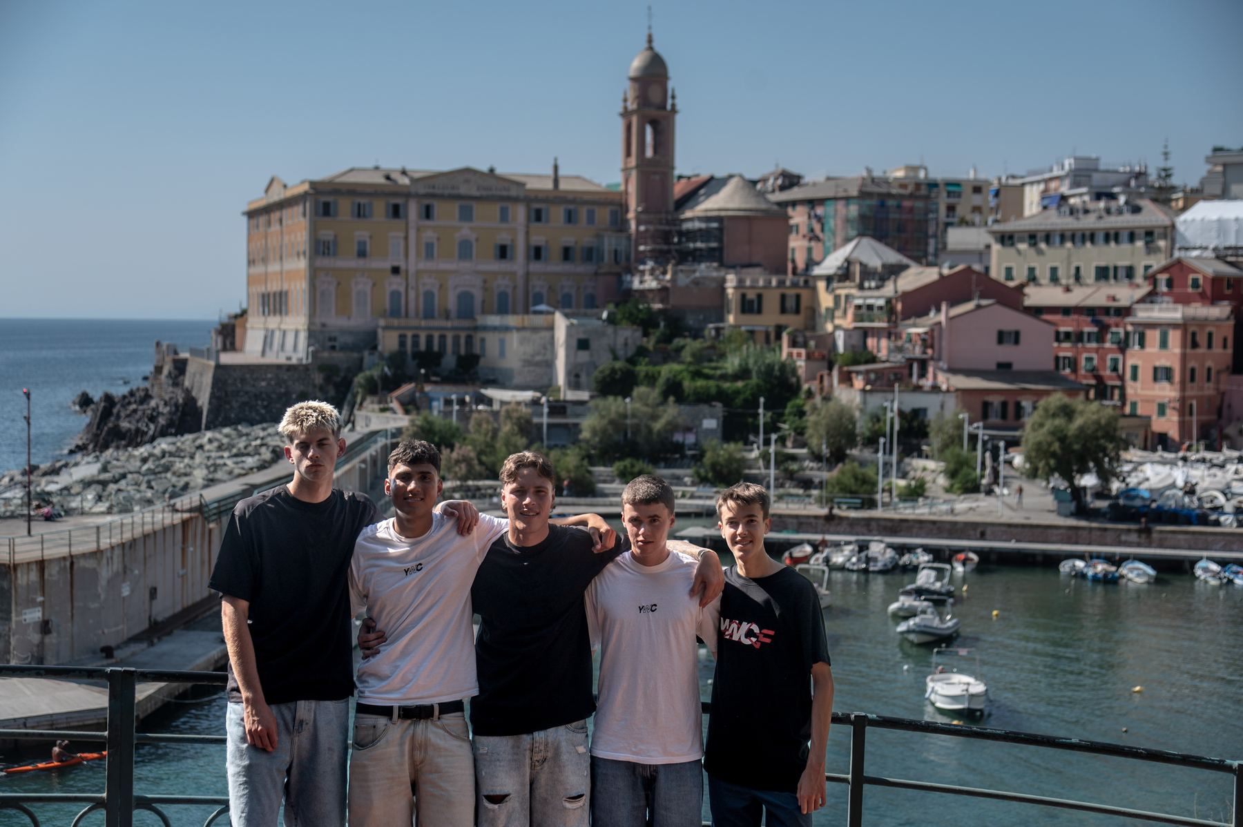 Il gruppo YWC Future a Nervi