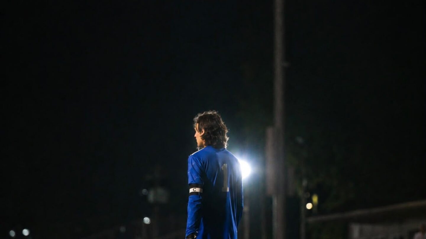 Niccolò Cabras, capitano alla Senior Night di Central Methodist