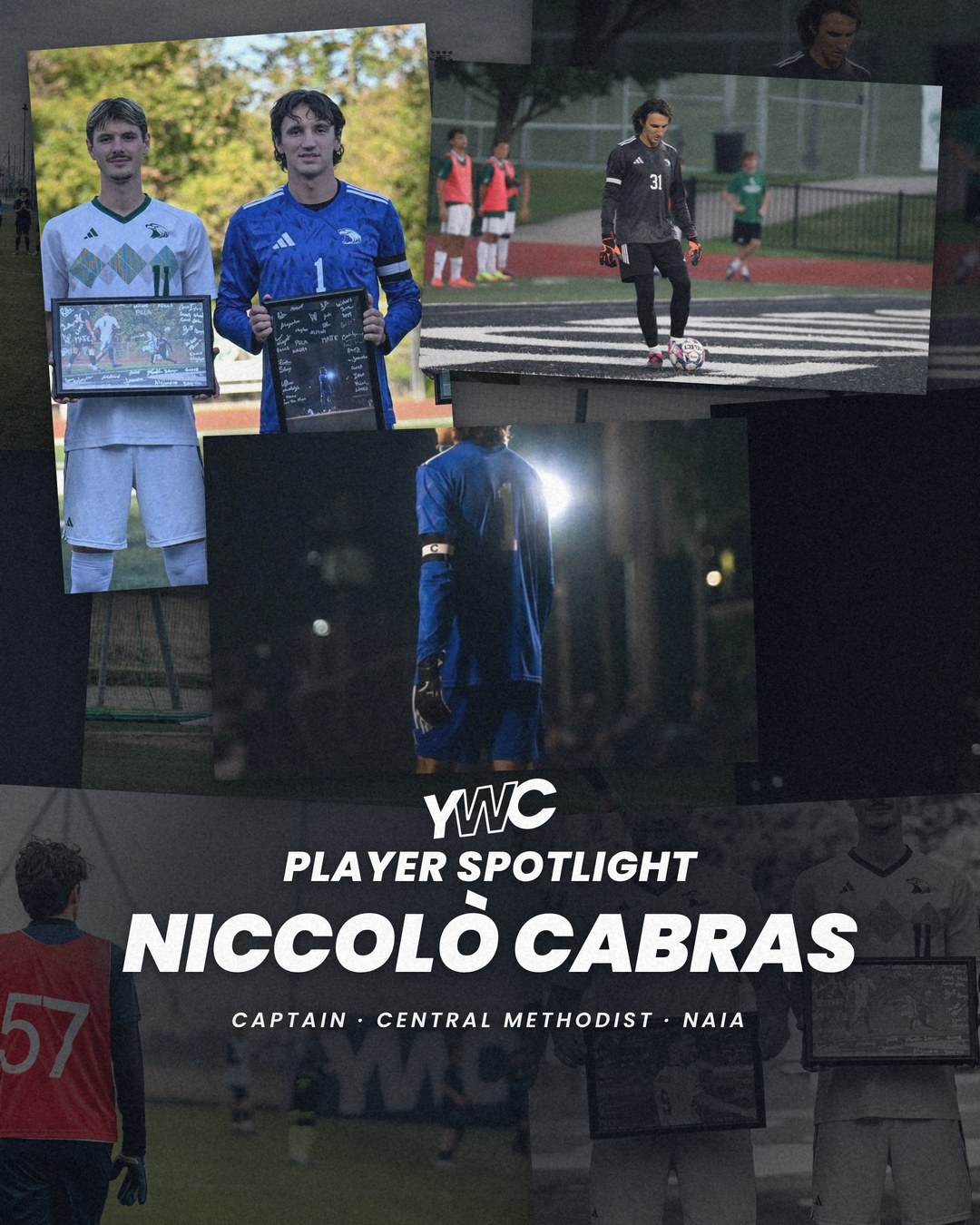 Niccolò Cabras, Player Spotlight Central Methodist